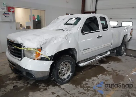 2007 GMC Sierra 2500Hd Sle2 from USA, damaged, VIN 1GTHC29K87E539683